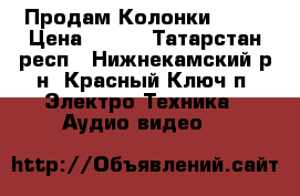 Продам Колонки SVEN › Цена ­ 500 - Татарстан респ., Нижнекамский р-н, Красный Ключ п. Электро-Техника » Аудио-видео   